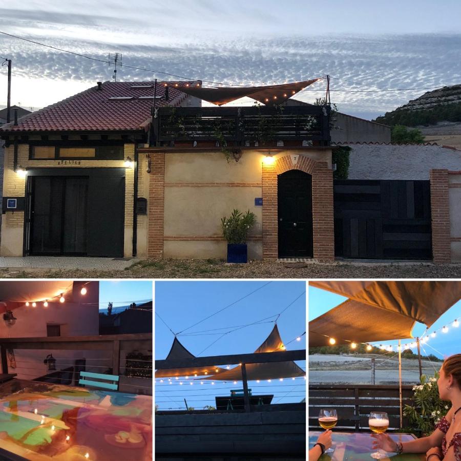 Casa Rural Atelier - Jardin Y Terraza Velliza 外观 照片